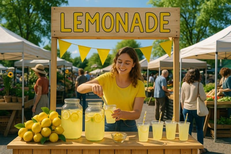 Lemonade Stand Business Profits