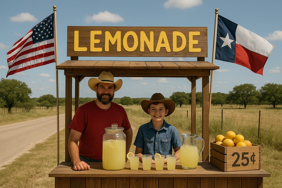 How to Start a Lemonade Stand in Texas (Kids & Adults)🍋